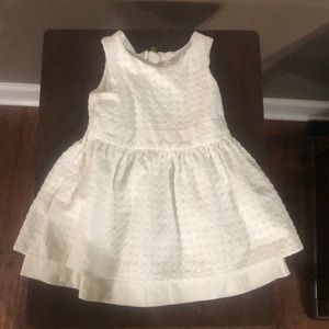 Toddlers White Dress